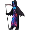 Widmann Costume Morte Fluorescente per Bambini - 128 cm / 5-7 anni