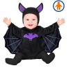 Widmann Costume Pipistrello in Peluche per Bambini - 98 cm / 1-2 Anni