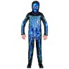 Widmann Costume Scheletro Tossico Blu per Bambini - 104 cm / 2-3 anni