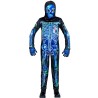 Widmann Costume Scheletro Tossico Blu per Bambini - 140 cm / 8-10 anni