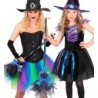 Scopa da Strega Blu 85 cm - Accessorio per Travestimento