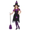 Widmann Costume da Strega Nera e Viola - 104 cm / 2-3 Anni