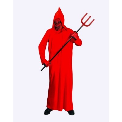Costume Diavolo Rosso Widmann | Tunica e Maschera per Halloween