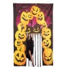 Tenda Gigante Decorativa a Tema Zucche di Halloween - 240x145 cm