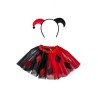 Set Costume Joker per Bimba - Gonna e Cerchietto