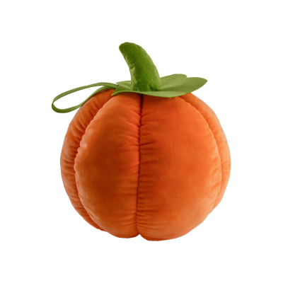 Zucca Decorativa Morbida in Tessuto 30 cm | Decorazioni Autunnali