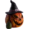 Zucca Decorativa Luminosa in Resina - 38 cm