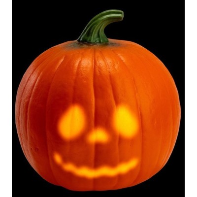 Zucca Decorativa Halloween con Luci e Suoni 23cm - Batteria Inclusa