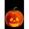 Zucca Decorativa di Halloween con Luci LED e Suoni - 23 cm