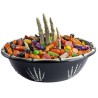 Portaoggetti Nero con Mano Scheletro in Plastica - Decorazione Dark