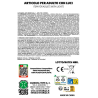 Maschera Teschio in Plastica con Decorazioni Luminose