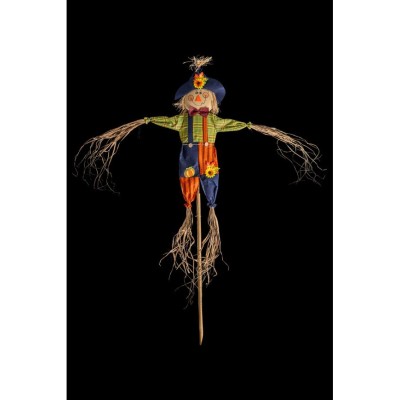 Spaventapasseri da Giardino 180 cm - Decorazione Rustica per Orto
