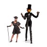 Mostro Zucca Lord Animato con Luci e Suoni - 260 cm