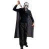 Set Costume da Fantasma per Adulti con Mantello, Maschera e Coltello