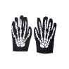 Set Costume da Scheletro per Bambino con Mantello, Maschera, Guanti e Falce