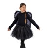 Set Costume Angelo Nero per Bimba - Gonna e Ali