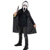 Set Costume Fantasma per Bambini con Mantello, Maschera e Accessorio