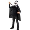 Set Costume Fantasma per Bambini con Mantello, Maschera e Accessorio