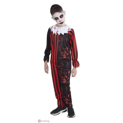 Costume da Pagliaccio Rufiano per Bambini 8-10 Anni | Carnevale