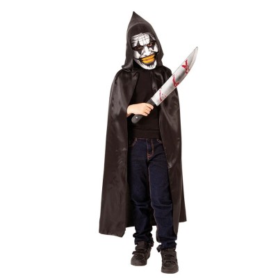 Costume Pagliaccio Pazzo con Cappuccio per Bambini | Rubies