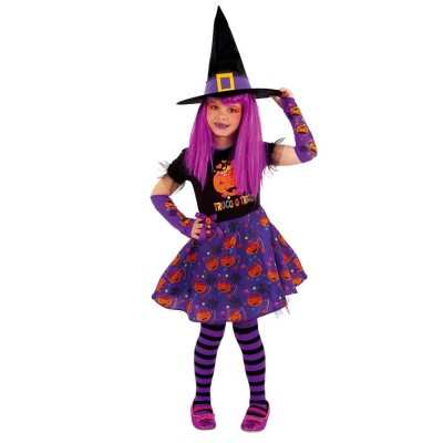 Rubie's Costume da Streghetta per Bambina - Tg L 8-10 Anni