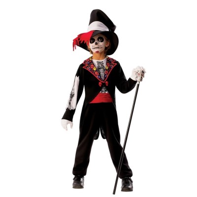 Costume Ragazzo di Katrina Giorno dei Morti - Set Completo Bambini