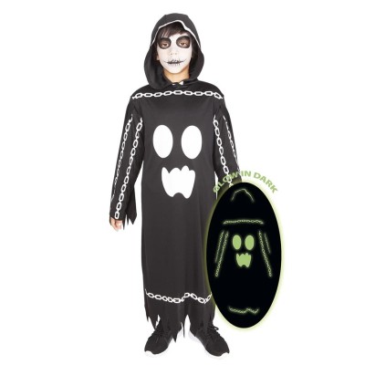 Rubie's Costume da Fantasma Incatenato Glow in the Dark - Tg XXS 3-4 Anni