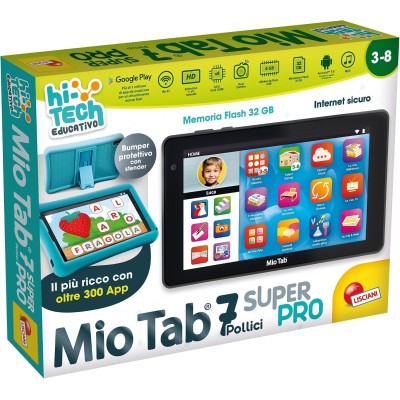 Lisciani Mio Tab 7 Super Pro | Tablet Educativo Android 14 per Bambini