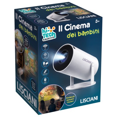 Lisciani Cinema dei Bambini - Hi-Tech Educativo per Bambini