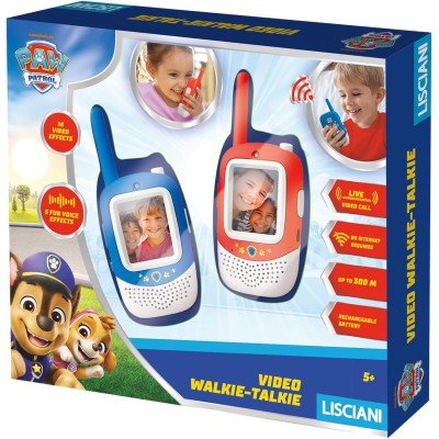 Walkie Talkie Paw Patrol Lisciani - Gioco Radio per Bambini