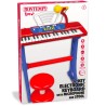 Tastiera Elettronica Bontempi 37 Tasti con Sgabello e Microfono