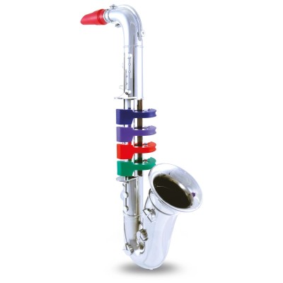 Sassofono Giocattolo Bontempi con 4 Tasti Colorati per Bambini