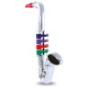 Bontempi Sassofono Giocattolo con 4 Tasti Colorati
