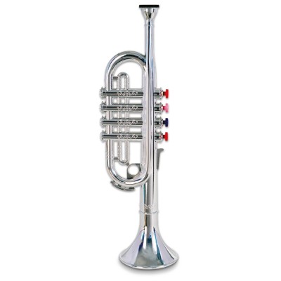Tromba Giocattolo Bontempi con 4 Tasti Colorati | Strumento Musicale