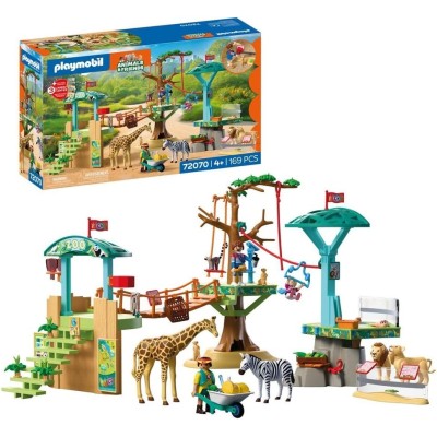 PLAYMOBIL Zoo: Parco Avventura con Animali