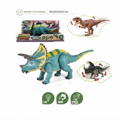Wonder Animals Triceratopo Elettronico Interattivo