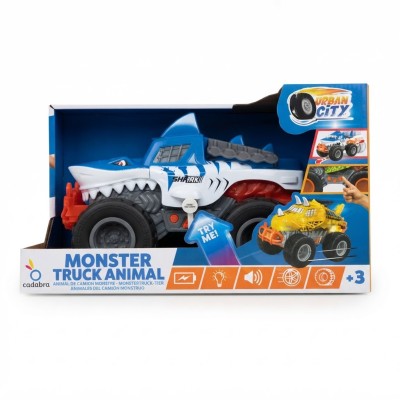 H&T Italia Monster Truck Squalo 30cm con Luci e Suoni