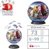 Ravensburger 3D Puzzle-Ball K-Pop Demon Hunters (72 pezzi)