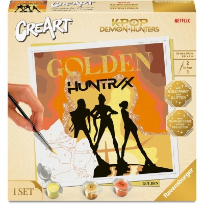 CreArt Golden - Dipingi con i Numeri per Adulti