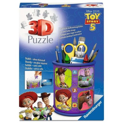 Ravensburger Portapenne Puzzle 3D - Organizer da Scrivania Creativo