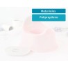 Vasino per Bambini KioKids Rosa con Coperchio e Maniglia