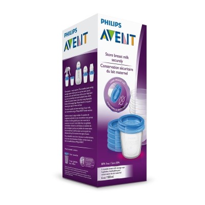 Avent Set Completo Contenitore Latte Materno