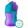 Avent Tazza Viola con Cannuccia Flessibile 200ml