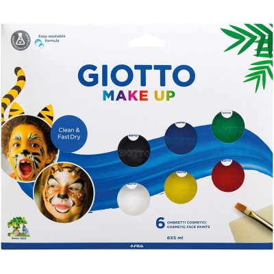 Giotto Set 6 Ombretti Colori - Fila 76200