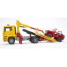 Bruder 02750 - Camion MAN TGA Trasporto Jeep