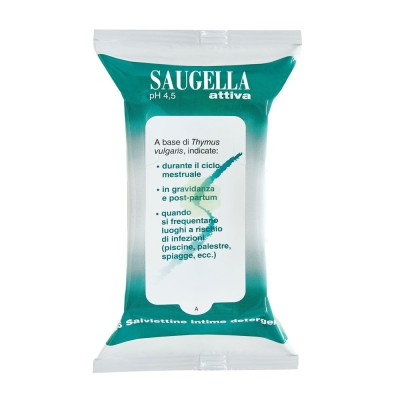 Saugella Attiva Salviettine 15pz