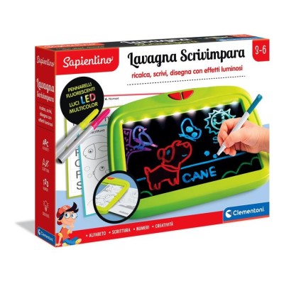 Sapientino Scrivimpara Lavagna LED - Clementoni 16256