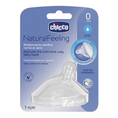 Chicco Tettarella Natural Feeling Flusso Lento 1 Pezzo