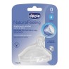 Chicco Tettarella Natural Feeling Flusso Lento 1 Pezzo