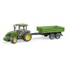 John Deere 5115 M con rimorchio dotato di sponde r - Bruder 02108